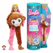 Barbie Cutie Reveal Série Selva Macaco 3+ HKP97 Mattel