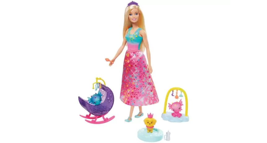 Boneca Barbie - Barbie Aventura da Princesa - Barbie e Cavalo Morning Star  - Mattel - Ri Happy