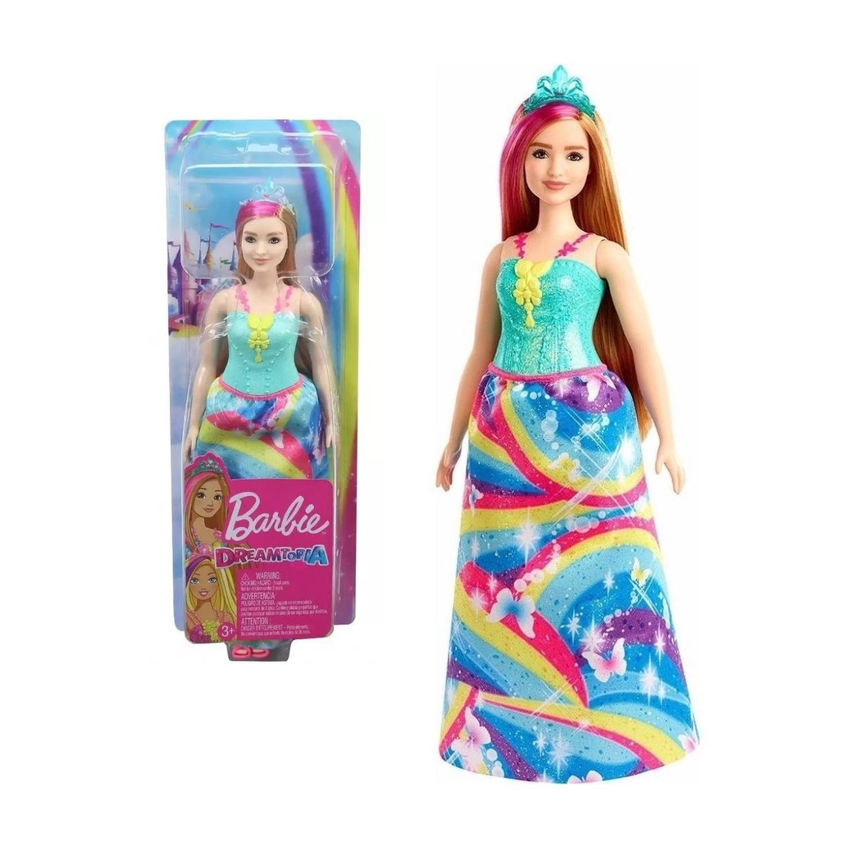 Boneca Barbie - Barbie Aventura da Princesa - Barbie e Cavalo Morning Star  - Mattel - Ri Happy