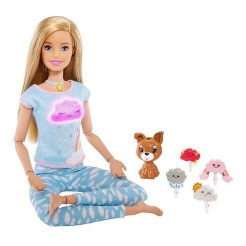Boneca barbie marca original luzes arco-íris sereia mudança de cor presente  aniversário brinquedos presente boneca