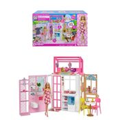 Casa Barbie Playset Glam c/ Acessórios 3+ HCD48 Mattel