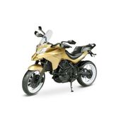 Moto de Brinquedo Esportiva Multi Motors Motocicleta 26cm Dourado Roma