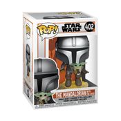 Mini Figura - Funko - Star Wars - Mandalorian - Mando Flying With Jet - Candide