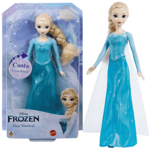 Disney Frozen Boneca Elsa Mini Articulada Original Mattel