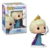 Mini Boneco - Funko Pop - Disney - Ultimate Princess - Elsa - Candide