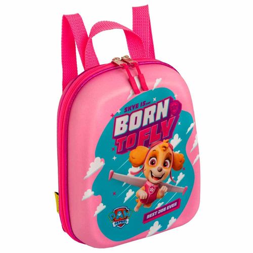 Lancheira 3D Infantil - Patrulha Canina - Skye Born To Fly - Rosa - Maxtoy