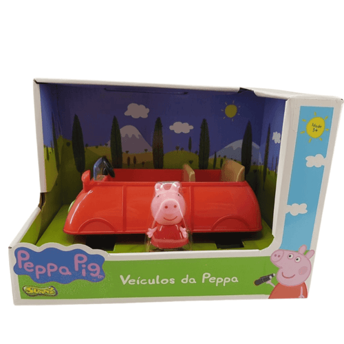 Mundo da Peppa (Casas de Surpresas): Peppa Pig - Sunny (Apenas 1