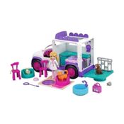 Boneca Polly Pocket Hospital Móvel dos Bichos 4+GFR04 Mattel