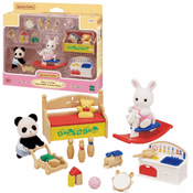 Sylvanian Families Caixa de Brinquedos BebêCoelho3+5709Epoch