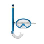 Máscara de Mergulho e Snorkel Infantil Azul 3+ 1884 Mor