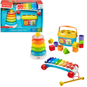 Kit Trio de Clássicos Fisher-Price 6m+ FWP36 Mattel