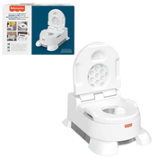 Troninho Deluxe 4 em 1 Branco com Som 1+ GPN14 Fisher-Price