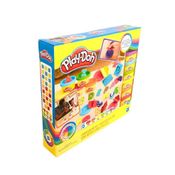 Conjunto Massa de Modelar - Play-Doh - Kit de Letras - 6 Potes de Massinha - Hasbro