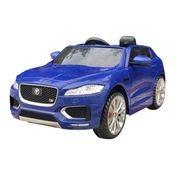 CARRO ELETRICO JAGUAR F-PACE 12V AZUL - BELFIX