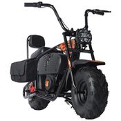 Moto Elétrica Infantil a Bateria 36V com Farol e Bolsa Destacável, Suporta 68 kg, Oryxearth, Vermelha e Laranja