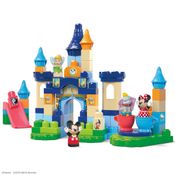 Blocos de Montar - Mattel - Disney 100 - Mega Bloks - Castelo da Disney - 100 Peças