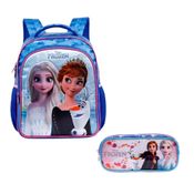 Kit - Mochila - Estojo - Disney - Frozen – Xeryus