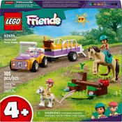 LEGO - Friends - Atrelado Com Cavalo E Pônei - 42634