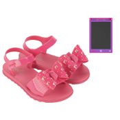 Rasteira Infantil Grendene Kids Barbie Rosa