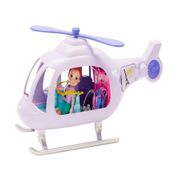 Mini Boneca e Acessórios - Polly Pocket - Helicóptero De Aventura - Mattel