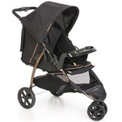 Carrinho de Bebê Galzerano Cross Trail Preto e Cobre 0 a 15kg 1450PTC