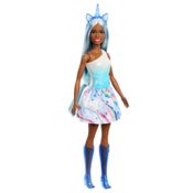 Boneca Fashion- Barbie - Unicórnio - Azul - Mattel