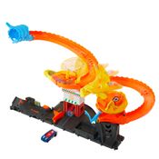 Conjunto de Pista e Carrinho - Hot Wheels City - Ataque da Cobra - Mattel