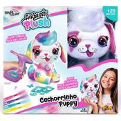 Style 4 Ever Cachorrinho Puppy Pelucia P/ Pintar Fun F0110-4