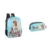 Kit Barbie - Mochila de Costas e Estojo - Luxcel
