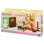 Sylvanian Families Conjunto Sala De Estar com Irmã Gato Primavera - Epoch