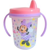 Copo Treinamento Minnie 330ml Tampa Antivazamento Bebe