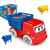 Caminhão Boiadeiro Carrinho Brinquedo Infantil Truck