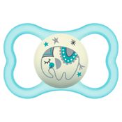 Chupeta - Air Night - Bico de Silicone SkinSoft - +6 Meses - Elefante - MAM
