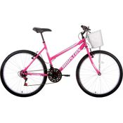 Bicicleta Houston Bike Aro 26" Foxer Maori - 21 Marchas - Rosa Pink