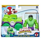 Veículo E Figura Hulk Marvel Spidey Amazing Hasbro F3989