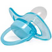 Chupeta Buba Tamanho 1 Comfort Silicone Ultra Soft - Azul