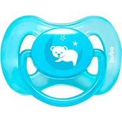 Chupeta Buba Tamanho 1 Comfort Silicone Ultra Soft - Ursinho Azul