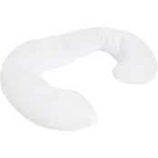 Travesseiro de Corpo Multiuso Fibrasca Universo ZZZ Minhocão - 150 cm - Branco