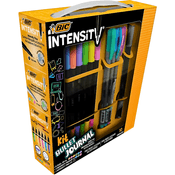 Kit Escolar Bullet Jornal Intensity Com 10 Peças Bic