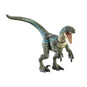 Dinossauro - Jurassic World - Hammond Collection - Velociraptor Blue - Mattel