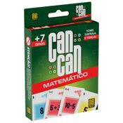 Jogo de Cartas - Can Can Matemático - 110 Cartas - Grow