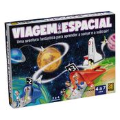 Jogo de Tabuleiro - Viagem Espacial - 2 a 4 Jogadores - Grow