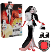 Boneca Cruella de Vil Princesas Vilãs 30Cm 5+ F4563 Hasbro