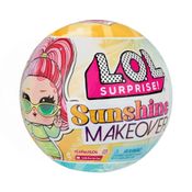 Boneca LOL Surprise Sunshine Makeover 8 Surpresa Muda de Cor