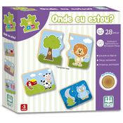 Brinquedo Educativo Coleção Bê a Bá - Onde eu estou?