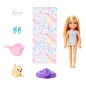 Boneca E Acessórios - Barbie Chelsea - Tobogã De Água - Mattel