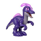 Figura De Ação - Imaginext - Jurassic World - Dinossauro Parasaurolofós - Roxo - Mattel