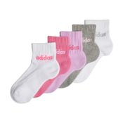 Meias adidas Infantil Tornozelo Linear( XS-XXL)  IR8229