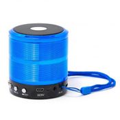 Mini Caixa De Som Portátil para Celular Ws-887 Azul