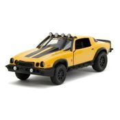 Miniatura Carro Chevrolet Camaro 1977 Bumblebee Transformers 1/32